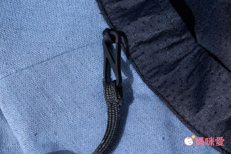 日本 Loo&c - 100%遮光抗UV涼感遮陽帽(附帽帶)-編織滾邊-黑