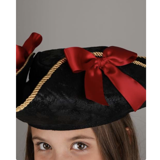 love, charlotte - 加勒比海海盜洋裝套裝組-洋裝+仿麂皮海盜帽