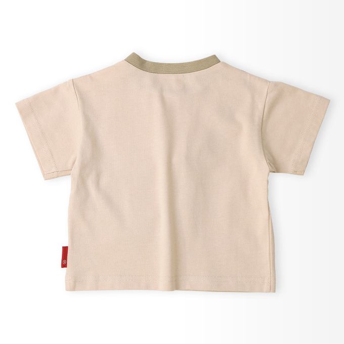 日本 ZOOLAND - 水果天堂 可愛包包造型短袖上衣-西瓜-白