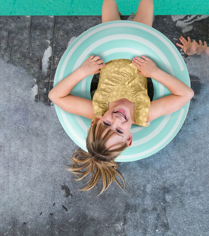 比利時 QUUT - 游泳圈-花園綠(60cm)