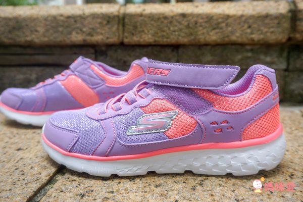 SKECHERS - GO_RUN400薰衣草粉紫兒童運動鞋