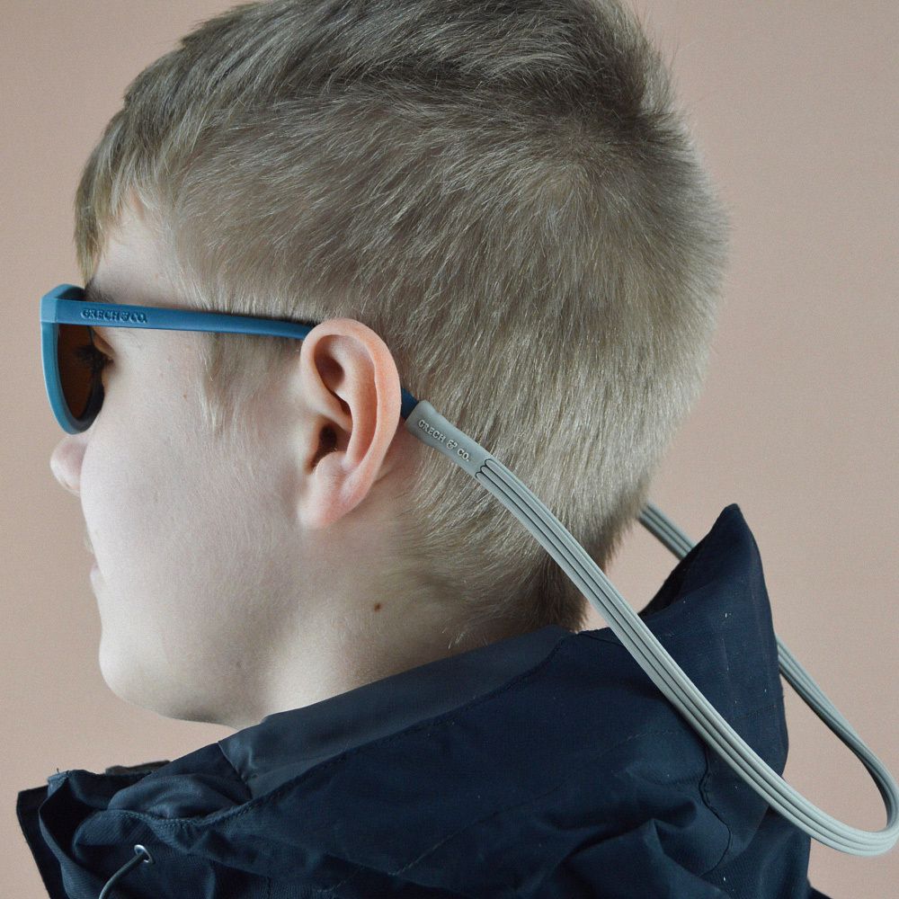 丹麥 GRECH & CO. - 矽膠眼鏡防落繩-藕荷紫 (0.7x44CM)