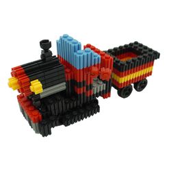 韓國 Color Story - 免燙拼豆包-3D立體小火車(10mm)
