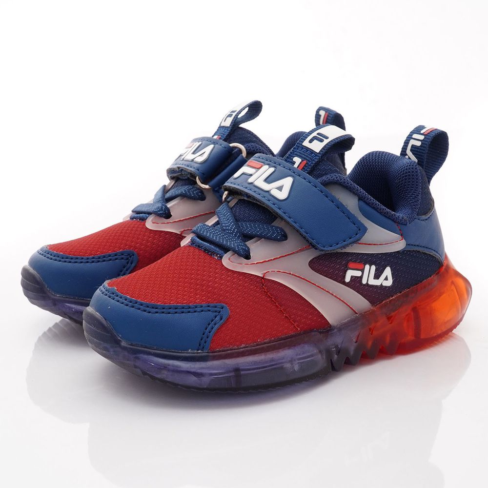 FILA - 電燈運動鞋(中小童段)-運動鞋-藍白紅