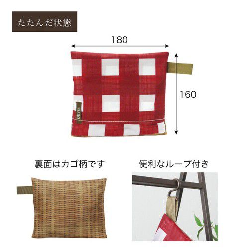 日本現代百貨 - 繽紛野餐 可收納保溫保冷袋/購物袋-線條-淺灰 (45x15x40cm)