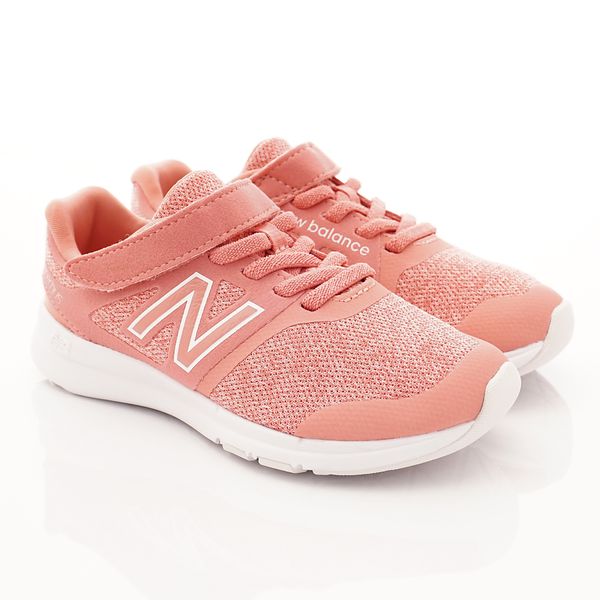 New Balance - New Balance慢跑鞋-輕量針織款(中大童段)-粉橘