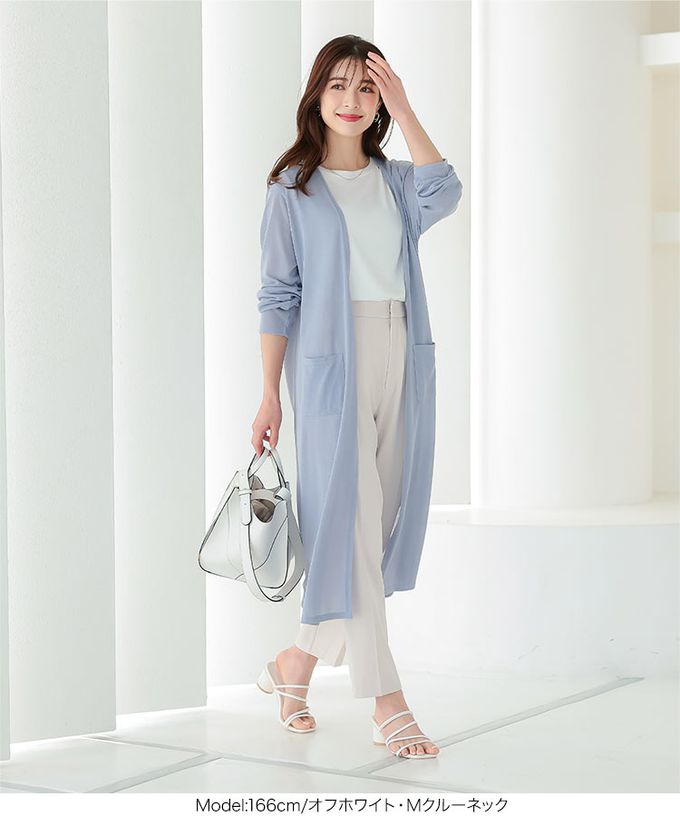 日本 Kobe Lettuce - 定番款率性無袖上衣(領可選)-藍