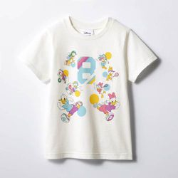 日本千趣會 - 純棉迪士尼印花短袖上衣(小孩)-數字8
