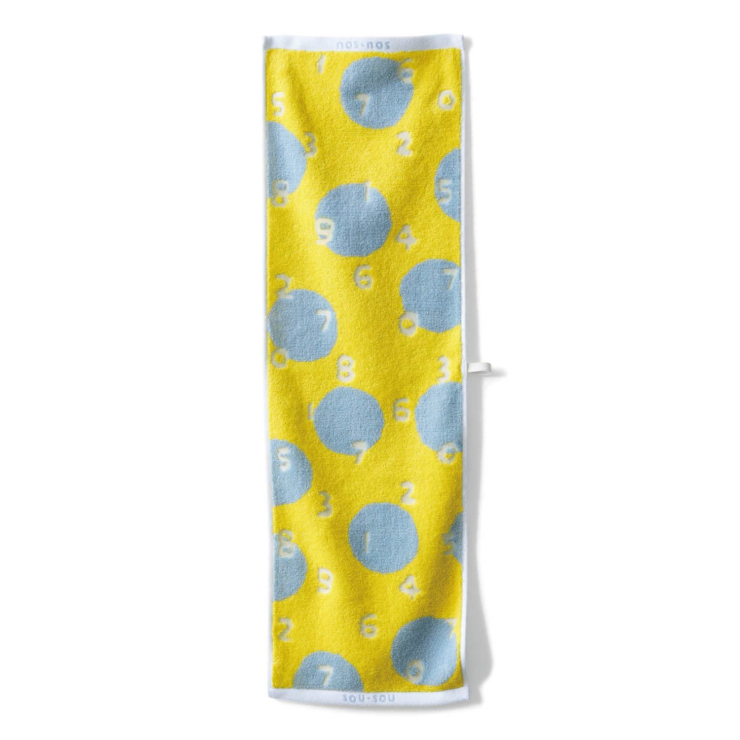 SOU·SOU - 日本製抗菌加工今治廚房毛巾-灰 (22x72cm)