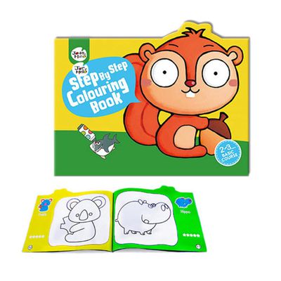 JarMelo 原創美玩 - 步步著色本-2-3歲基礎篇