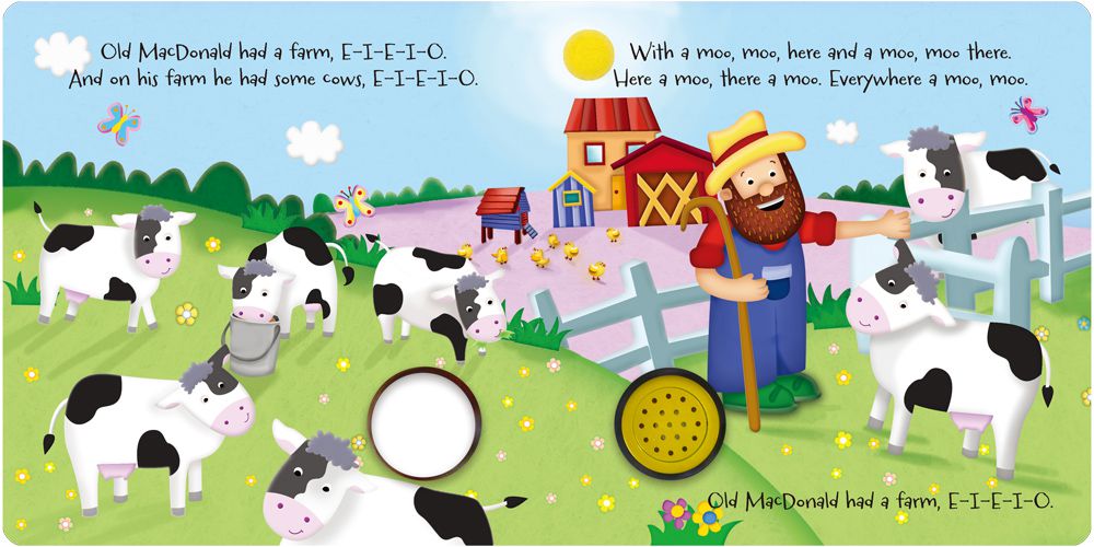 按按有聲音樂書：Old MacDonald had a farm 麥老先生有個小農場