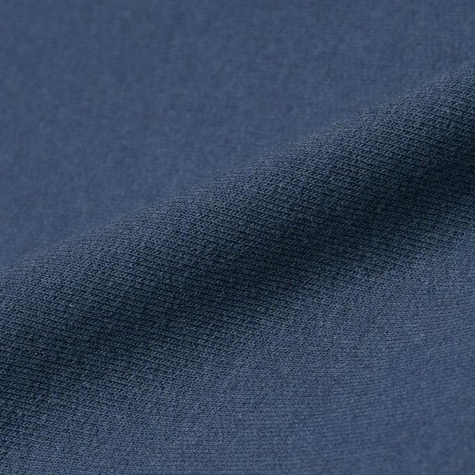 akachan honpo - 側邊拼接褲-深藍色