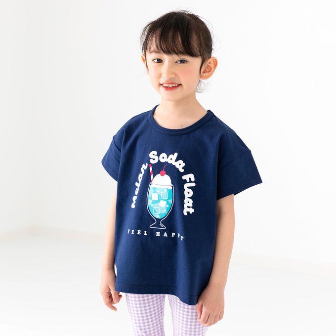 日本 Chil2 - 100%棉 定番印花短袖上衣-大嘴鳥-白