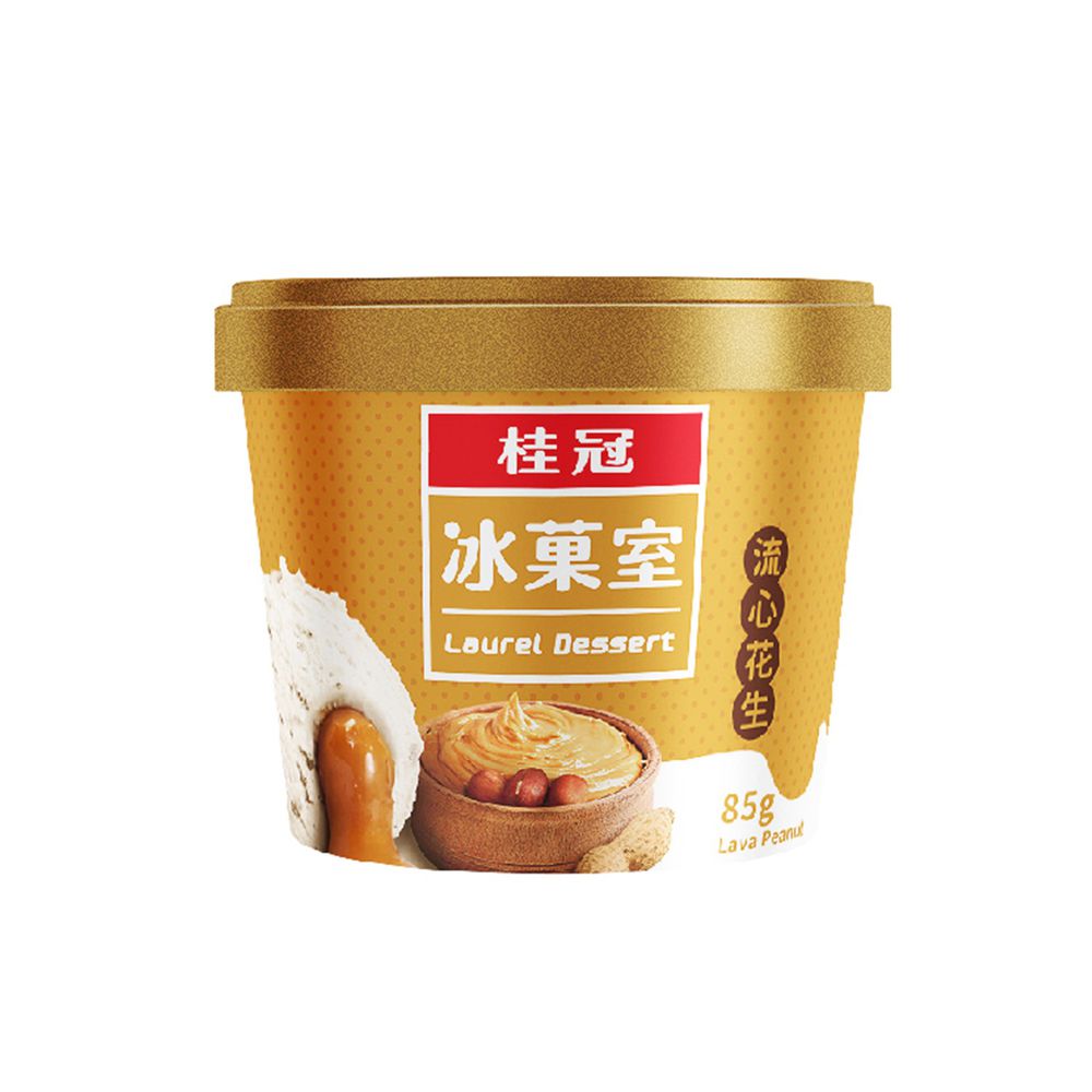 桂冠 - 桂冠冰菓室 流芯花生冰淇淋-85g/杯