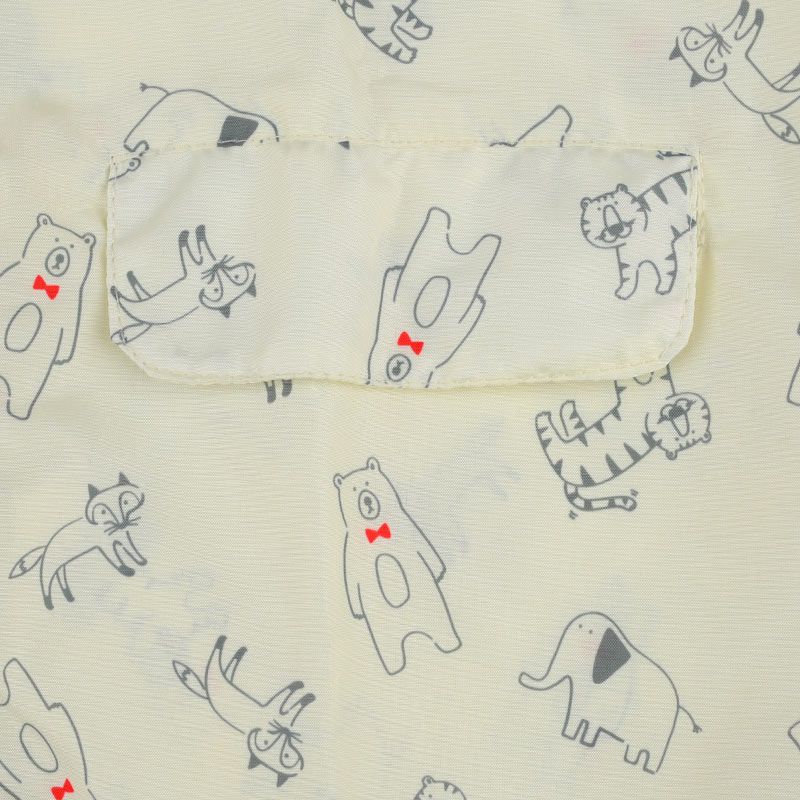 akachan honpo - 強力防潑水雨衣-動物-象牙白色