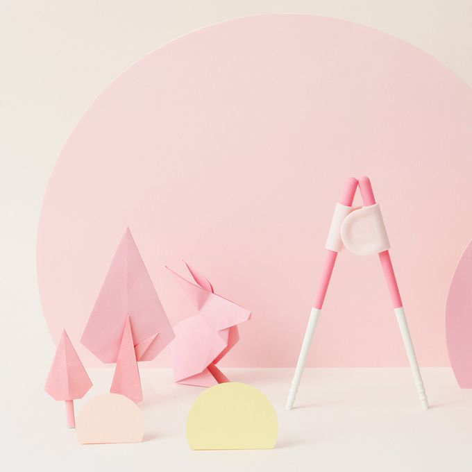 VIIDA - 抗菌學習筷補助器(台灣生產製造/抗菌食品級樹脂)-薰衣草紫