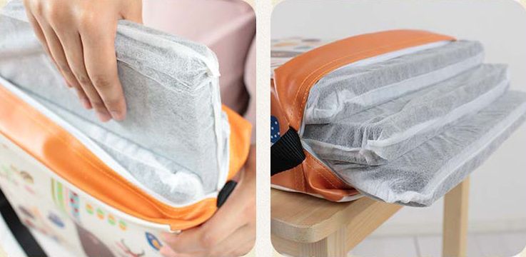 日本兒童增高座墊Ｘ防水圍兜 ★ 用餐更輕鬆！