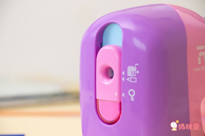 日本文具 SONIC - 自動彈出手動削鉛筆機-深藍