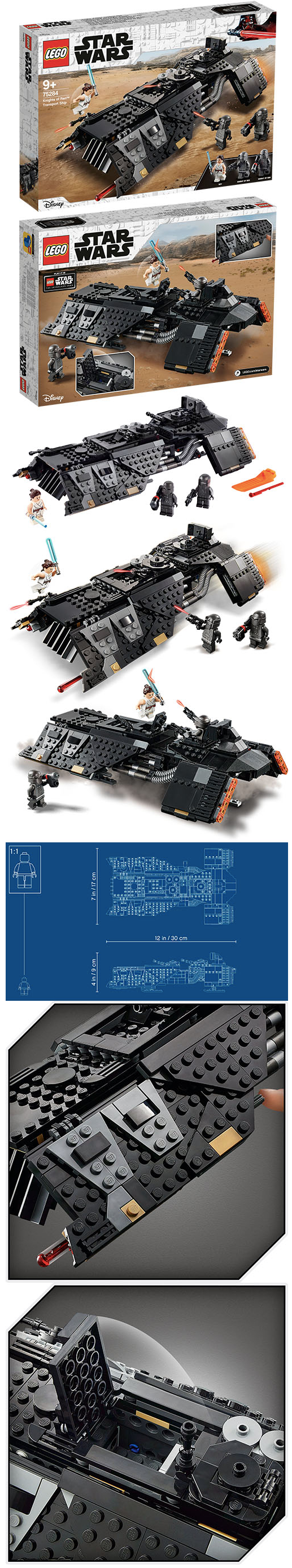 樂高 LEGO - 樂高積木 LEGO《 LT75284 》STAR WARS 星際大戰系列 - Knights of Ren™ Transport Ship-595pcs