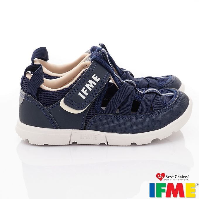 日本IFME - 水涼機能童鞋-IF30-341511軍藍(中小童段)-水涼鞋-軍藍