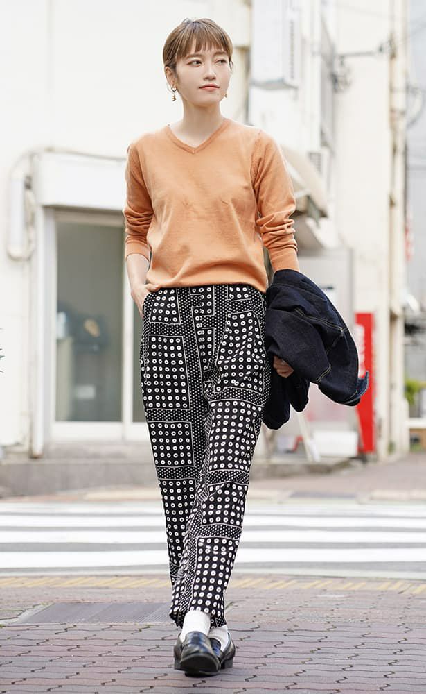 日本 zootie - 100%棉 輕盈柔軟薄針織上衣-V領-米白