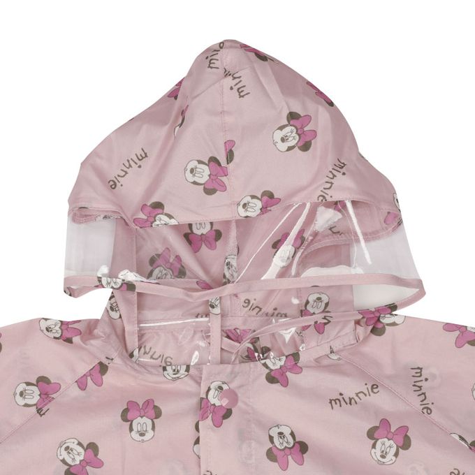 akachan honpo - 短斗篷式雨衣-迪士尼-粉紅色 (80~95cm)