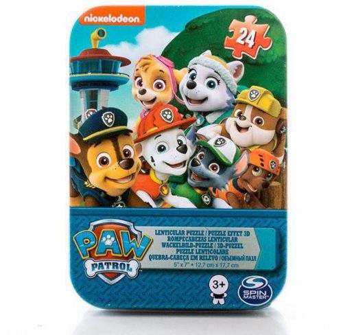 汪汪隊立大功 - Cardinal 汪汪隊立大功-迷你鐵盒拼圖