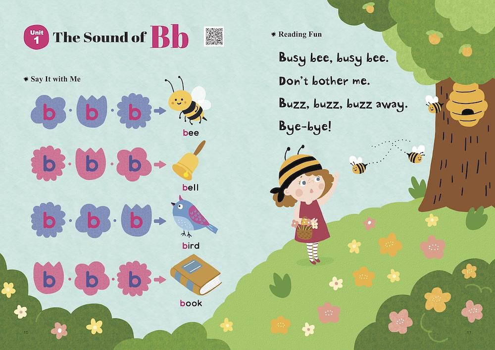 Power English: Phonics自然發音法學習繪本 (附QR Code/6冊合售)