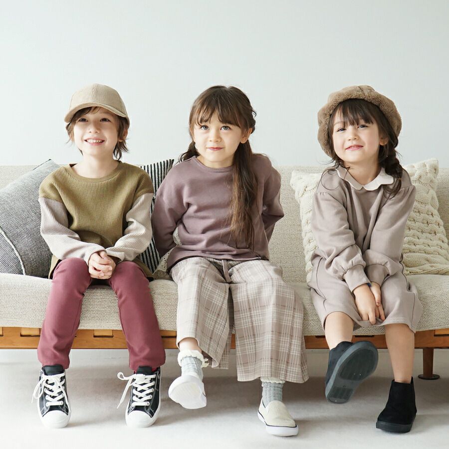 日本 evercloset - 浪漫花朵領刷毛長袖洋裝-薰衣草