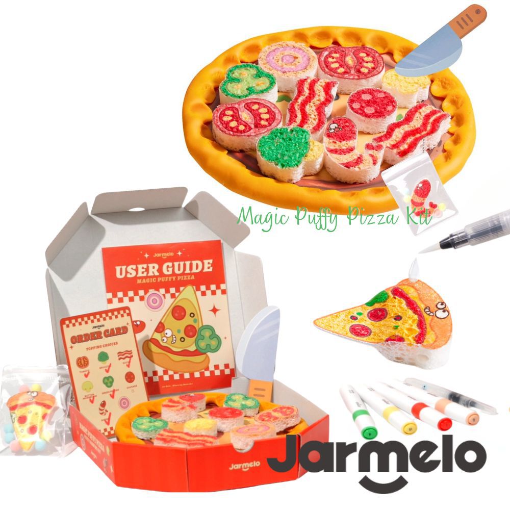 魔法膨膨披薩彩繪手作組 JA99834