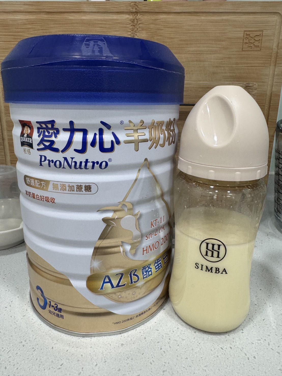 寶寶喝桂格愛力心羊奶 換季不再抓皮膚