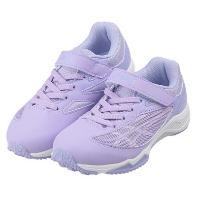 asics 亞瑟士 - LAZERBEAM好青黛紫色兒童機能慢跑鞋-紫色