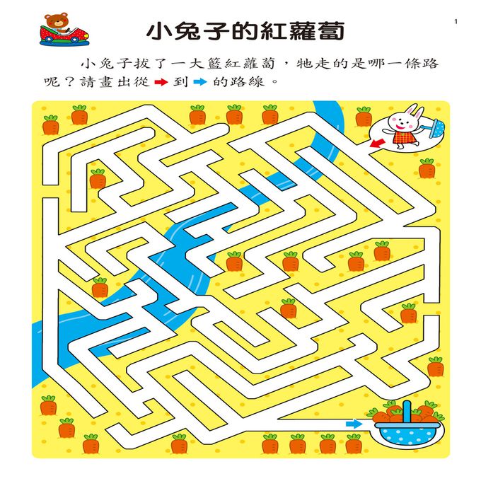 幼兒腦力開發：趣味迷宮(資優版)