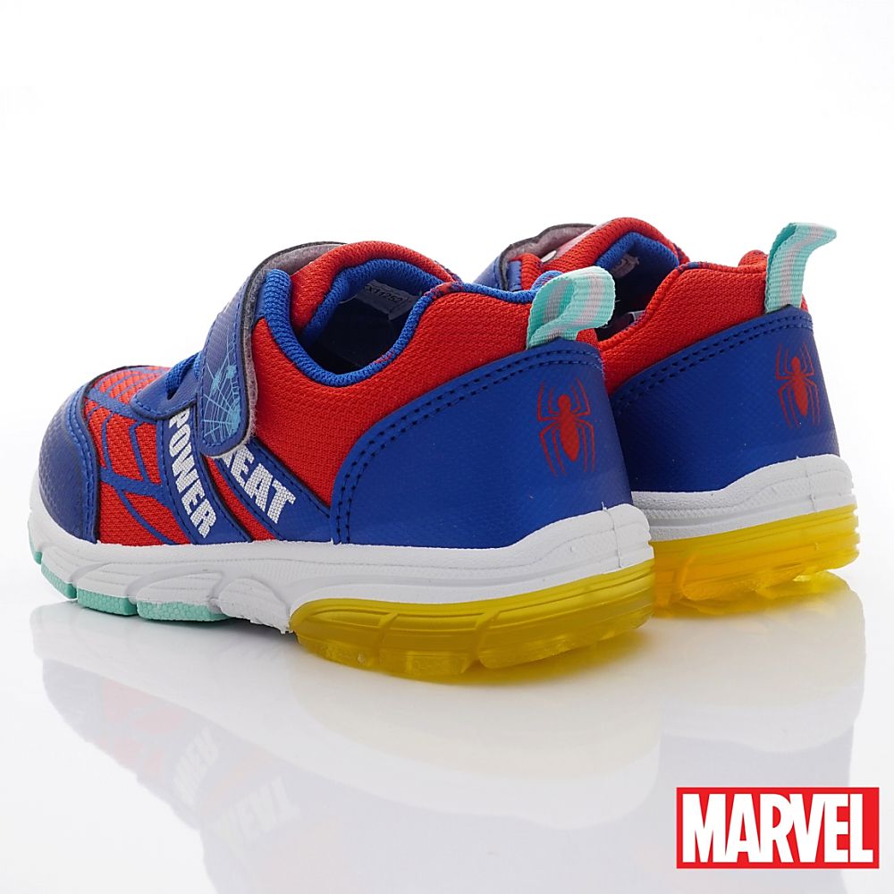 漫威MARVEL - 台灣製蜘蛛人電燈運動鞋(中小童段)-運動鞋-紅藍