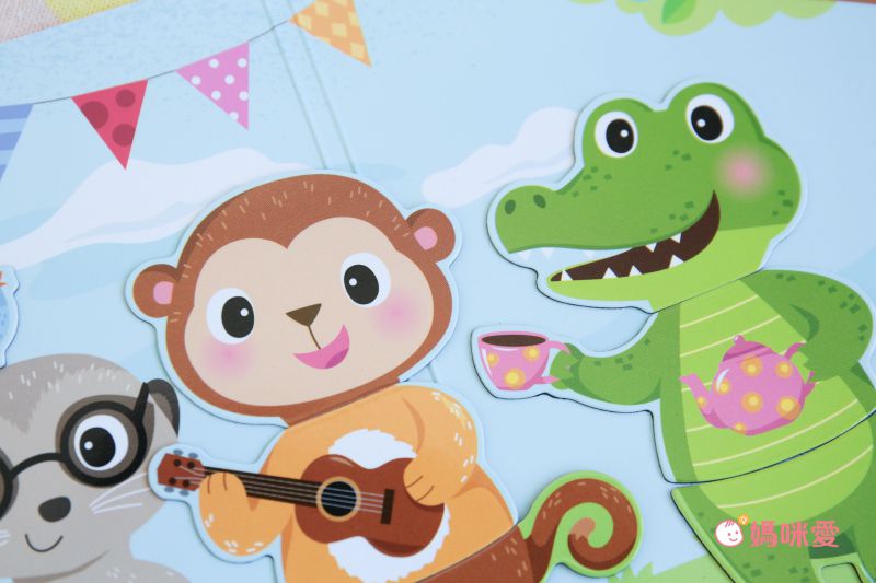 近60種主題！比利時繪本風磁鐵書 x 隨身貼紙書