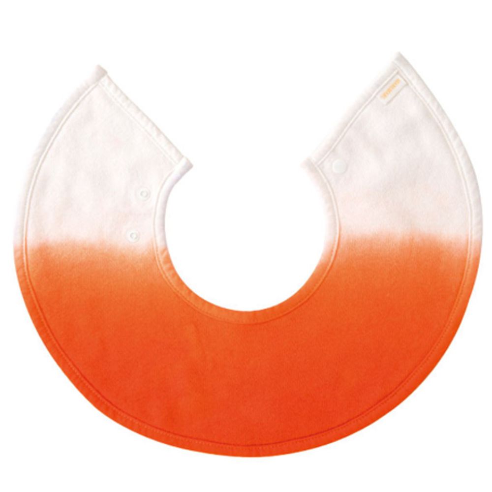 MARLMARL - 微笑圍兜兜-果凍系列-甜橙橘 (脖圍25-28cm)