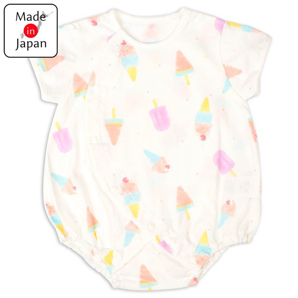 短袖兔裝-冰品-粉紅色