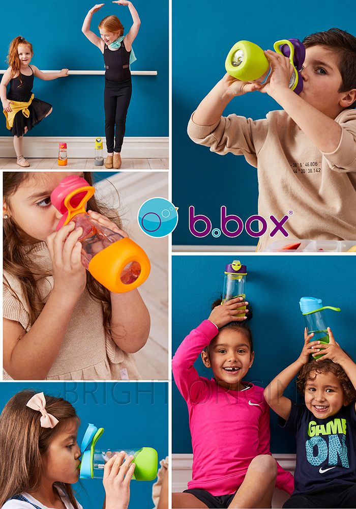 澳洲 b.box - 直飲水壼-天空藍-450ml