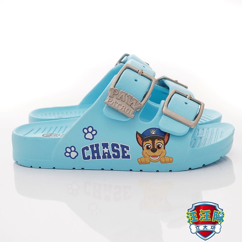 台灣製汪汪隊雙絆帶拖鞋(中小童段)-拖鞋-藍