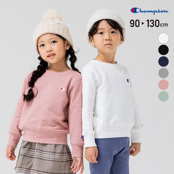 日本 Chil2 - Champion聯名 裏毛定番長袖上衣-白