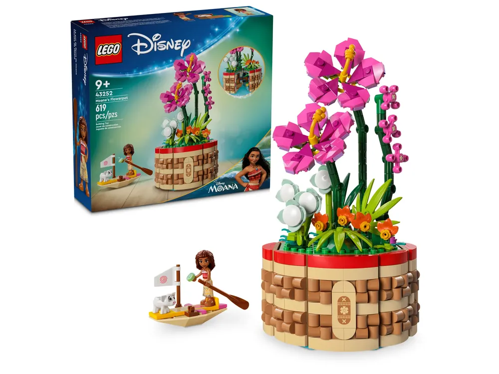 LEGO 43252 莫娜的花盆 Moana's Flowerpot