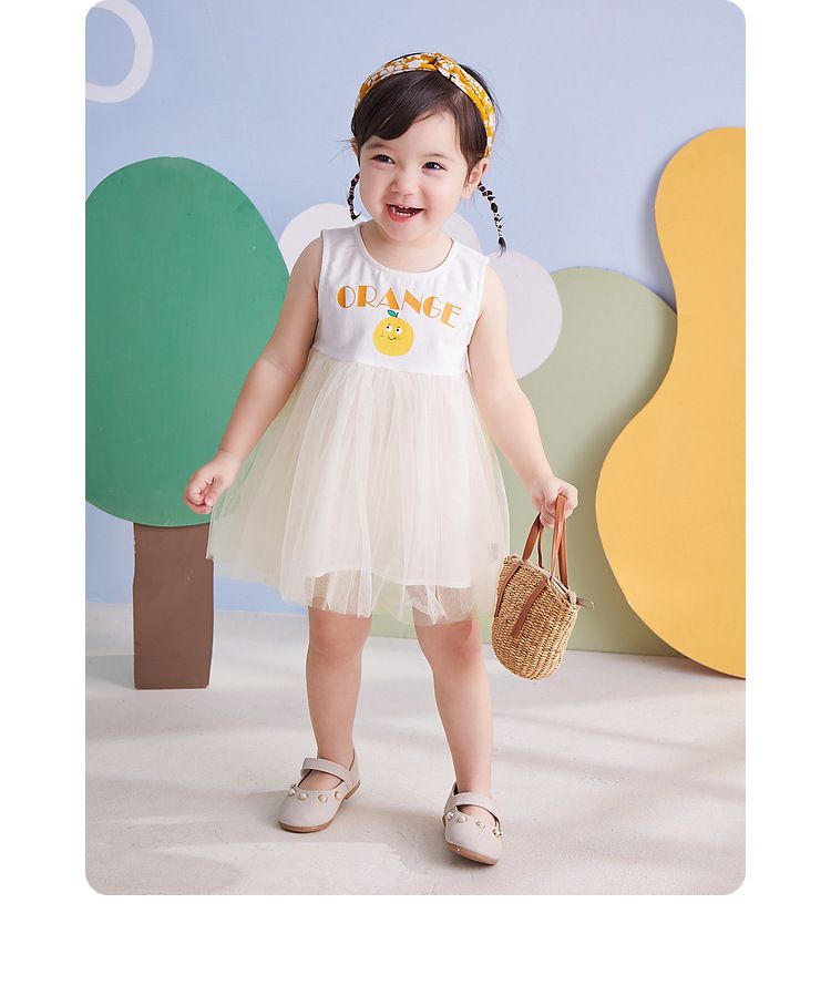 甜美網紗背心洋裝-微笑柳丁-紅色