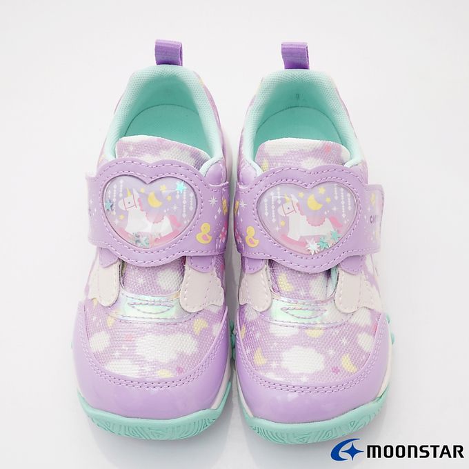 Moonstar日本月星 - 月星玩耍速乾公園鞋款-CRC23299紫(中小童段)-機能運動鞋-紫