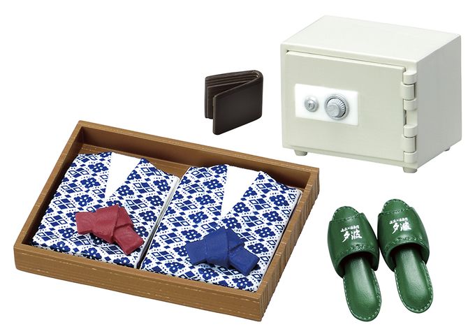 RE-MENT - ぷちサンプル系列 海邊的溫泉旅館 夕波 整組8種