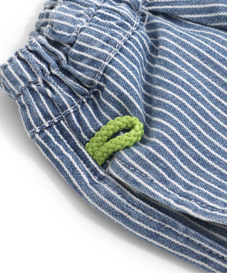 日本 BREEZE - 100%棉定番印花短褲-變形蟲-綠