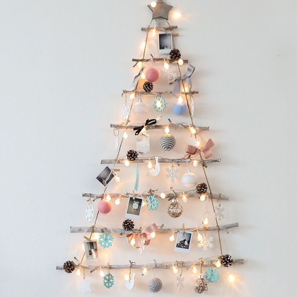 韓國 Bebe Deco - 聖誕樹/聖誕壁飾燈-夢想國度 (樹高105cm，樹寬71cm)-團購專案