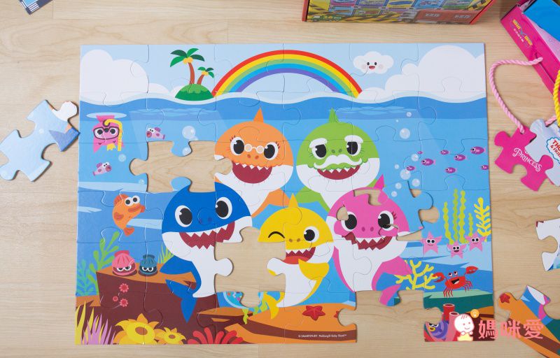 地板大拼圖 Baby shark 碰碰狐
