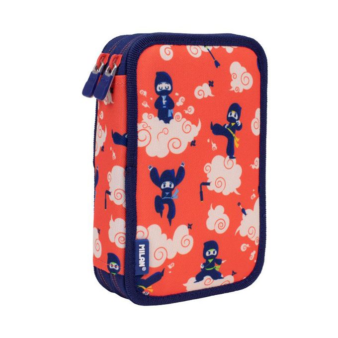 MILAN - 隨行畫筆袋著走_功夫忍者(雙層式)