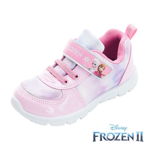 迪士尼Disney - 冰雪奇緣 童鞋 休閒運動鞋 FOKB37753-舒適輕量易穿脫-粉紅-(中大童段)