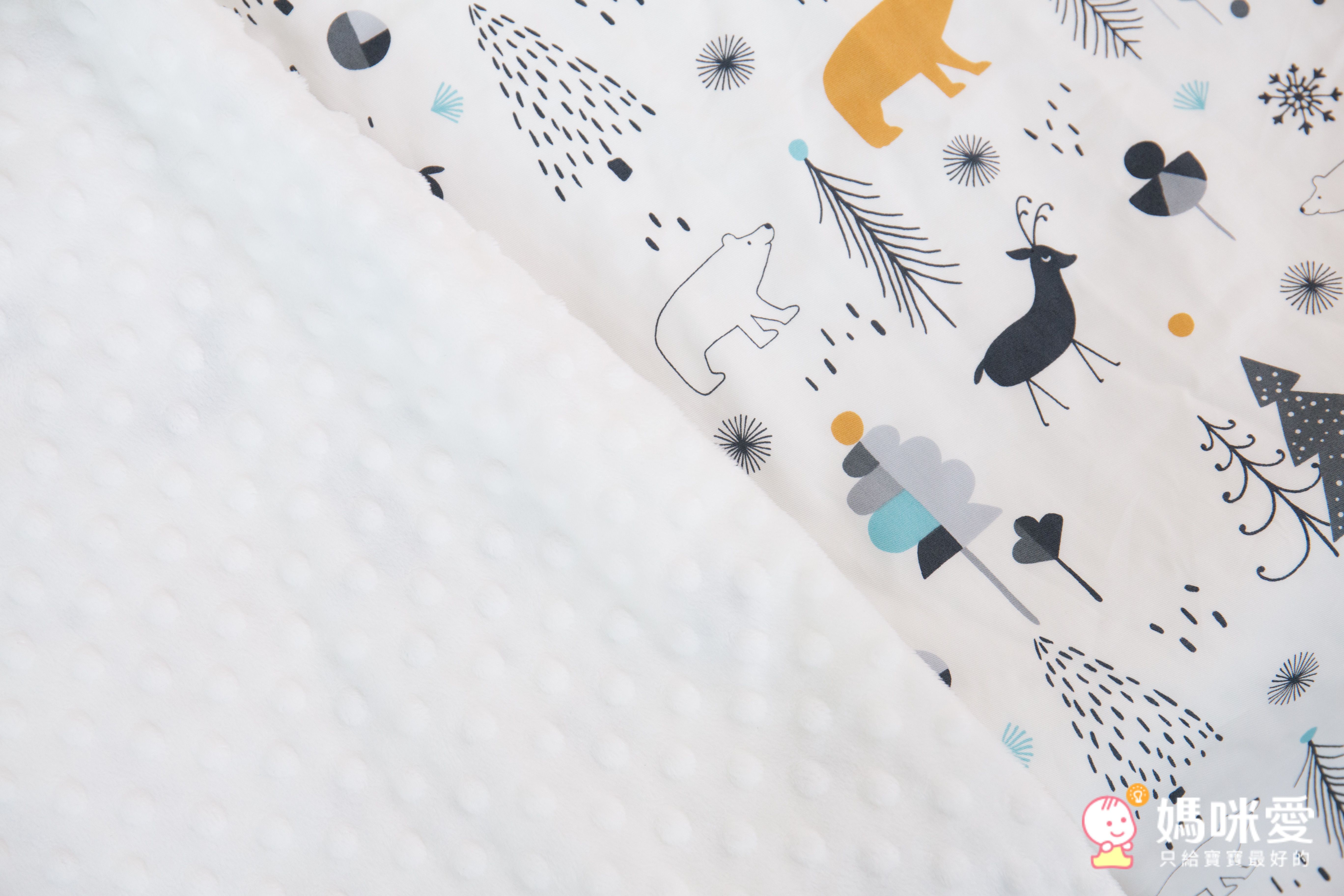 韓國 Formongde - 5cm厚墊雙面用睡袋/寢具(附收納袋)-媽咪愛專屬花色-閃亮獨角獸